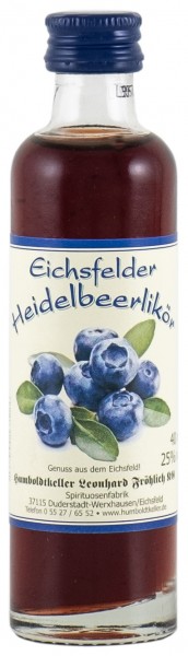 Eichsfelder Heidelbeerlikör - 25% vol