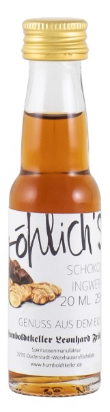 Fröhlich&#039;s Schokoladen-Ingwer-Likör 25% vol