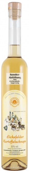 Eichsfelder Kartoffelschnaps Spirituose 35% vol. - Eichenholzgelagert