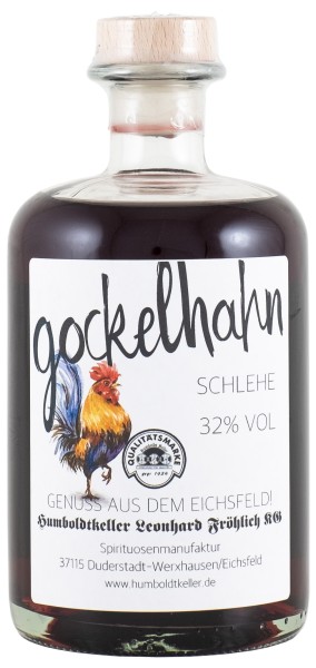 Gockelhahn - Schlehen-Likör - 32% vol