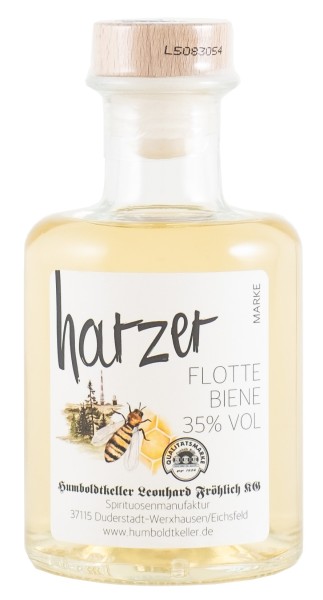 Harzer Flotte Biene - Honiglikör - 35% vol