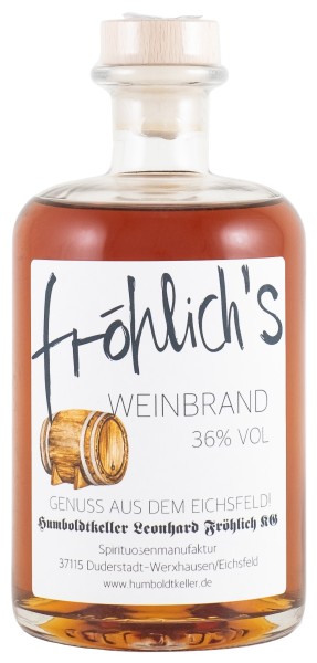 Fröhlich's Weinbrand 36% vol