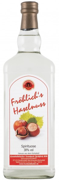 Fröhlich's Haselnuss - Spirituose - 38% vol
