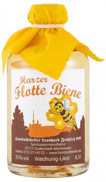 Harzer Flotte Biene - Honiglikör - 35% vol